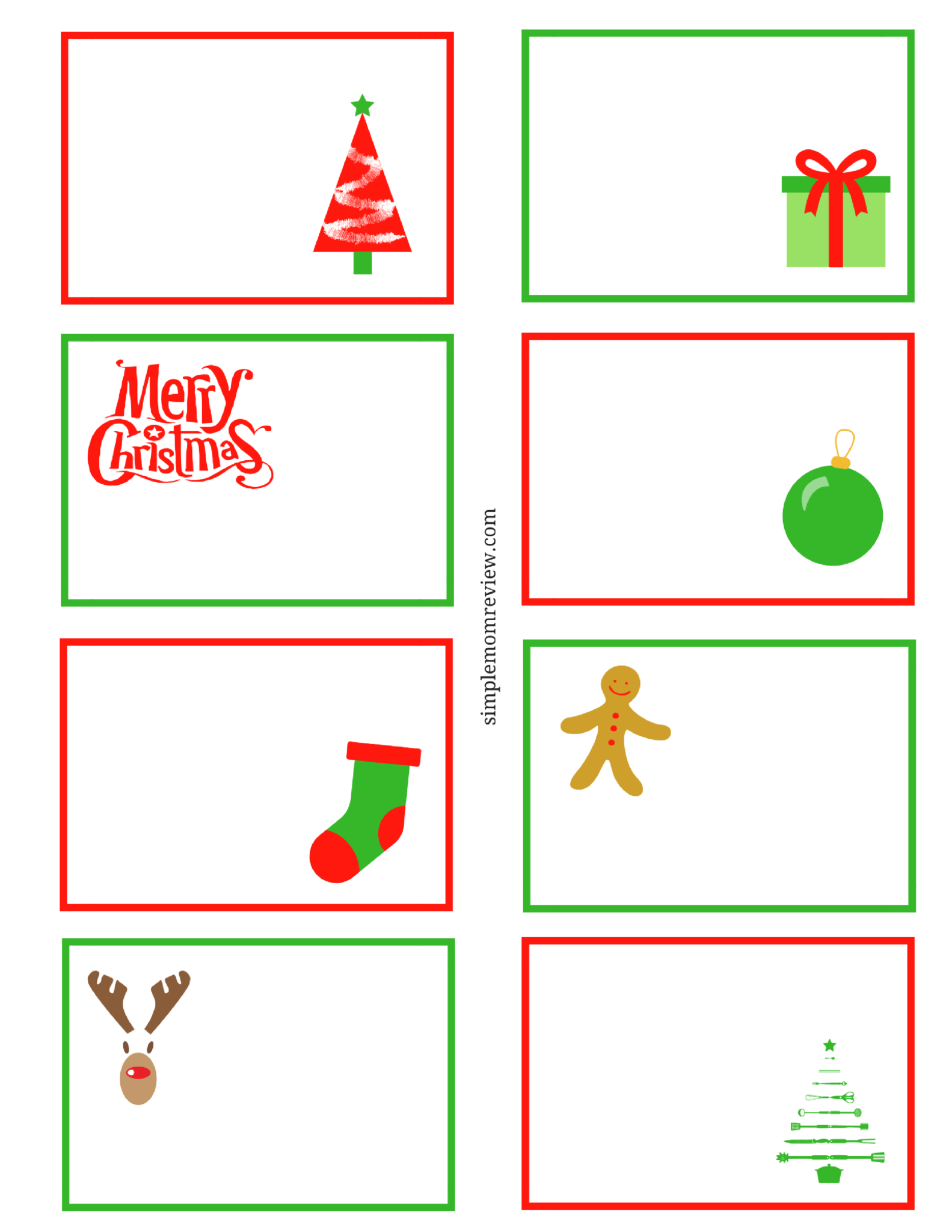 Holiday Note Cards Simple Mom Review
